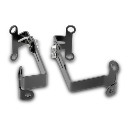 Rizoma Mounting Kit Windshield Black - BMW R nineT 2014-2019