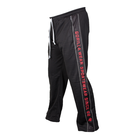 Gorilla Wear Functional Mesh Pants, Black/Red