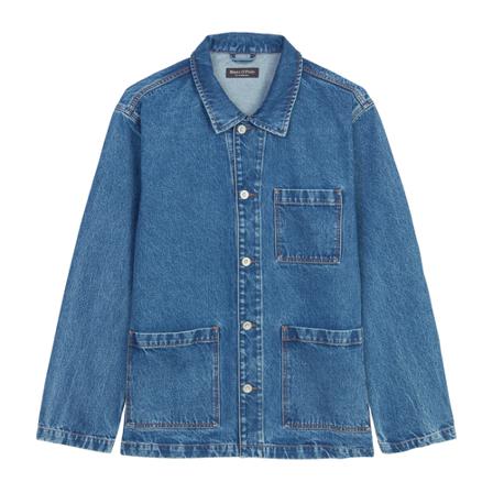 Marc O'polo - Jeansjackor - Blå - Herr - Storlek: 2xl, Herr, Storlek: 2XL