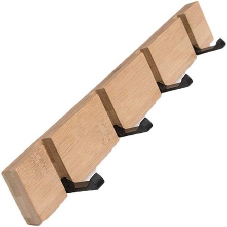 Træ knage, vægmonteret knagerække, urban design knagerække