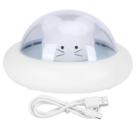 2026 Mini Yövalo USB-latauksella LED Sarjakuva Pöytävalaisin Kosketusanturilla Makuuhuoneeseen[D]