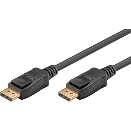 XJ-Goobay DisplayPort -tilslutningskabel 2.1, Displayport stik > Displayport stik, 3 m