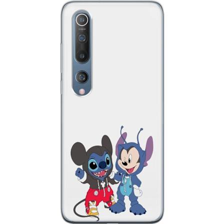 Xiaomi Mi 10 5G Gjennomsiktig deksel Stitch Mikke Mus