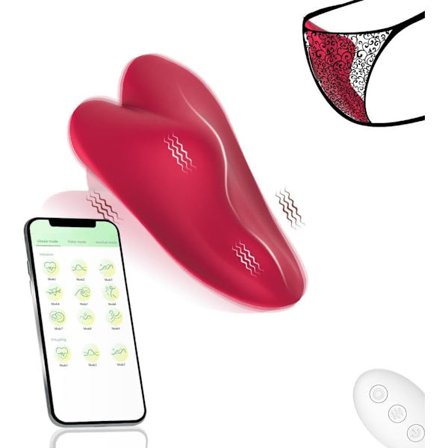 Par Leg med Trådløse Trusser Fjernbetjening vibratorer