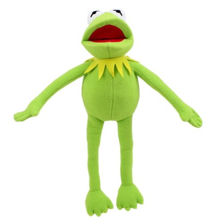 15 tommer Original Kermit Frosk Hånddukke The Muppets Show Hånddukker, Myk Hånddukke Frosk Plysjleketøy