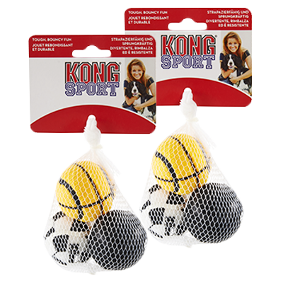 KONG Sports Balls, small, 3 stk.
