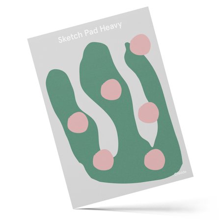 Crevide Skitseblok Heavy A4 140g