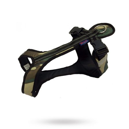 Zero DC - Zero DC Shorter Camo & Svart - Klassiske hundeseler, step-in, jacket seler, trekkseler, vinterseler & Y-seler på Doggie.no