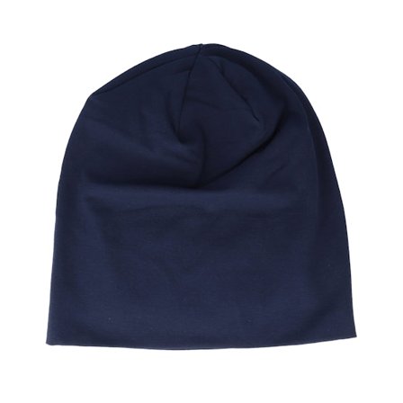 Beechfield - Modrá traditionalbeanie Beanie - Hemsedal Cotton Slouch French Navy Beanie @ Hatstore