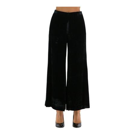 Semicouture Wide Broek , Zwart , Dames , Maat: 2XS