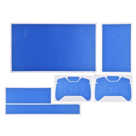 Skyddande klistermärke i kolfiber för XBOX ONE (blå)