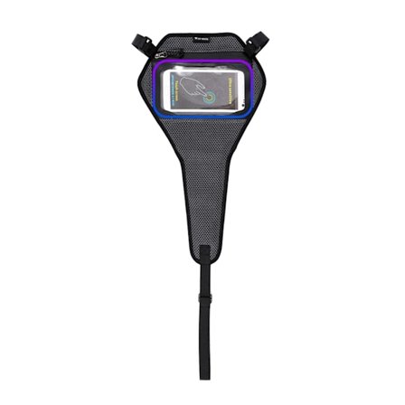 Sykkel svettebeskytter sykkel trener svette nett med telefonpose sykkelrammebeskytter