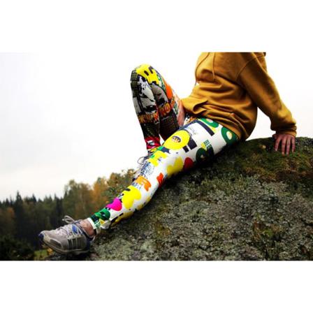 Rock'n Roll Leggings Multicolor One Size