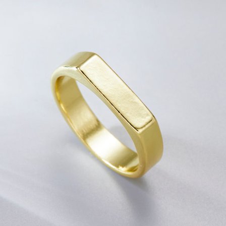 grossist mode smycken ringar Hot sälja metall geometrisk rund öppning finger ring för män kvinnor flicka dam fest bröllopspresent