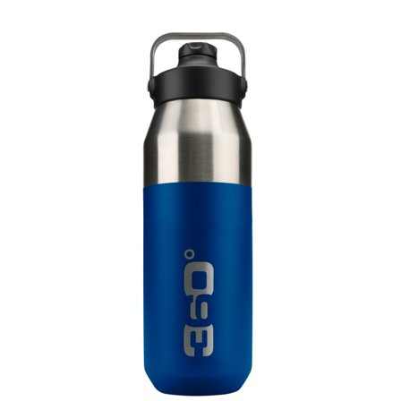 360 Degrees Widemouth Insulated Sip Bottle 750ml thermoses Blue OneSize