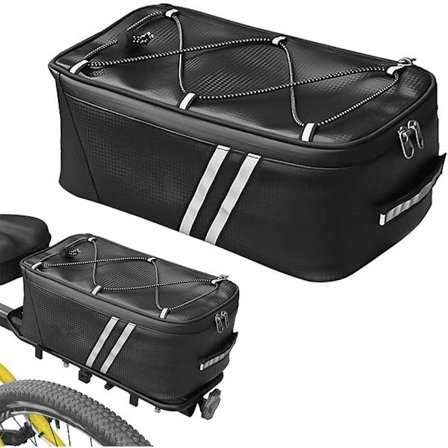 Sykkelveske, Bakre Sykkelveske, Vanntett Sykkelveske, med Refleks