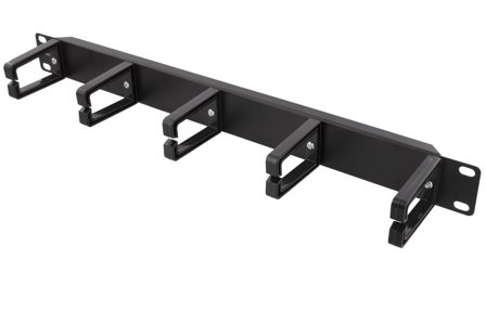 TOTEN 19" kableringspanel 1U, 5 fästen