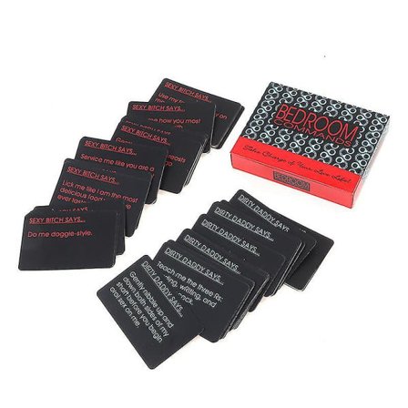 Kortspel för Vuxna - Sovrums Kommandon - Risqué Kul - 108 Kort - Shytmv