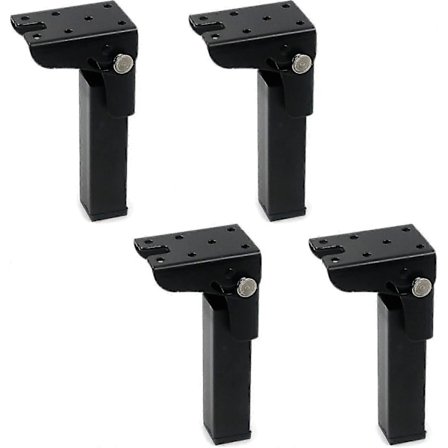 4 kpl kokoontaitettavia pöydänjalkoja, 300 mm korkeus, rautaiset lukitussaranat, 90 astetta kokoontaitettavat pöydänjalat