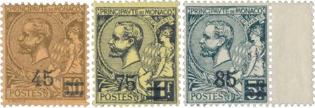 Monaco 1924 - YT 70-72 - Postfrisk