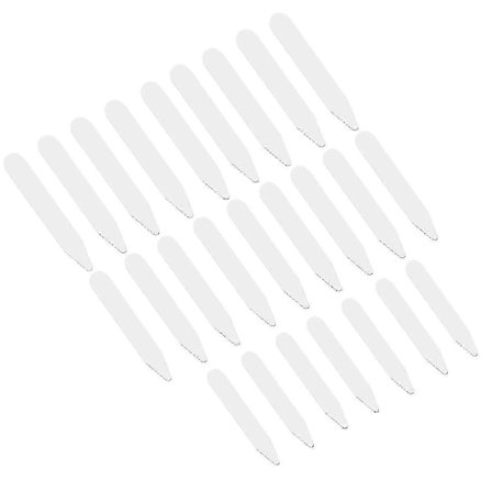 Herr T-shirts Skjortkrage Förstärkare Plast Skjortstag Kragförstärkare Kragben Skjortkrage Stag