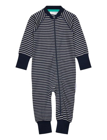 Pyjamas Two Way Zip Navy Geggamoja