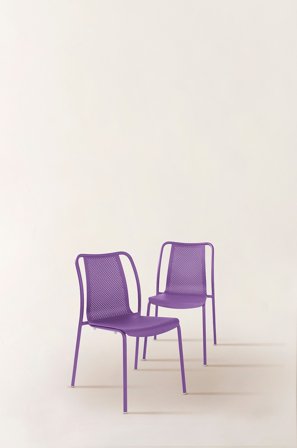 Jotex - Utestol 2-pk Purple - BIARRITZ - Kjøp Hagestoler & -krakker hos Jotex