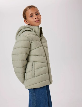 name it Nkfmarble Jacket Pb - Green - 116