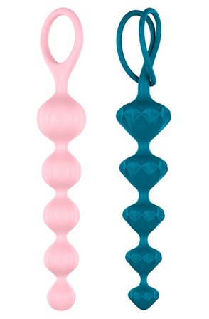 Satisfyer Love Beads Colored Analkulor - Blushme.se