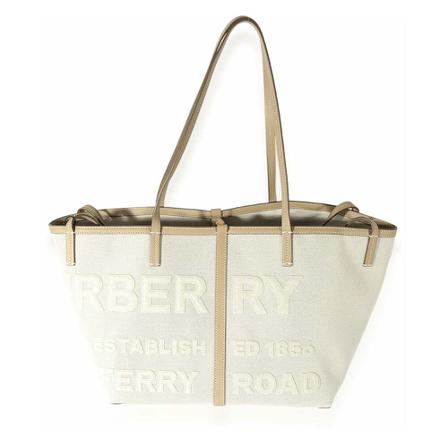 Burberry Vintage, Pre-owned Tote Bags Wit, Dames, Maat:ONE Size