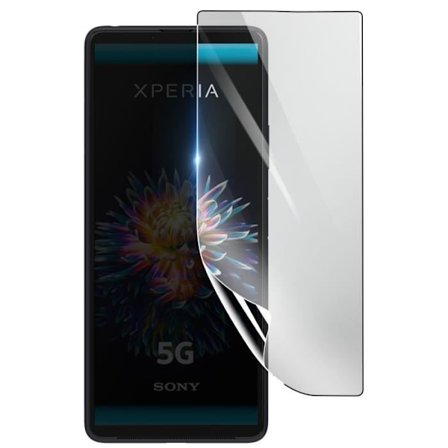Skärmskydd - 3MK - Sony Xperia 10 III - Stötsäker Hydrogel - Reptålig - Genomskinlig