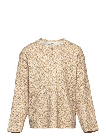 Nmmgeo Ls Loose Top July Lil Beige Lil'Atelier