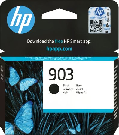 HP 903 – svart originalpatron, 889894728876