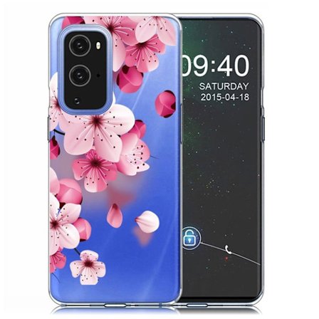 Deco OnePlus 9 Pro skal - Persikoblomma