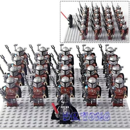 21 stk. Star Wars 322 Legion Clone Soldier Byggeklodser Miniature Samlede Legetøj til Børn