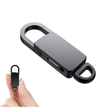 16 GB Mini Stemmeopptaker Nøkkelring Lyd Liten Mp3 Digital kompatibel Forelesning Intervju Møte Klasse