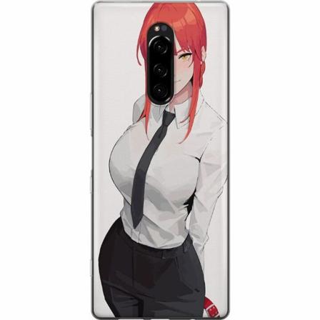 Sony Xperia 1 Genomskinligt Skal Makima Chainsaw Man