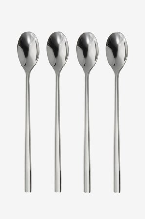 Robert Welch - Tesked Blockey Bright med långt skaft, 4-pack - Silver - Bestick - Från Homeroom