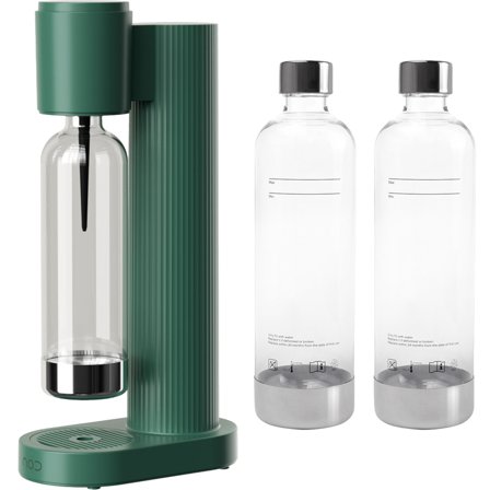 NOD Kulsyremaskine Forest green + 2 ekstra flasker | KitchenOne