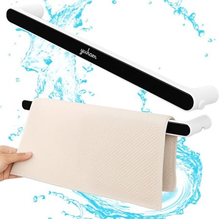 Handdukshållare väggmonterad - Självhäftande utan borrning