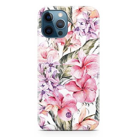 Bjornberry iPhone 12 Pro Premiumskal - Watercolor Floral