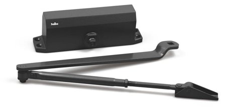 Habo 19318 Dørlukkere svart, inkl. arm, Dør- & vindusbeslag