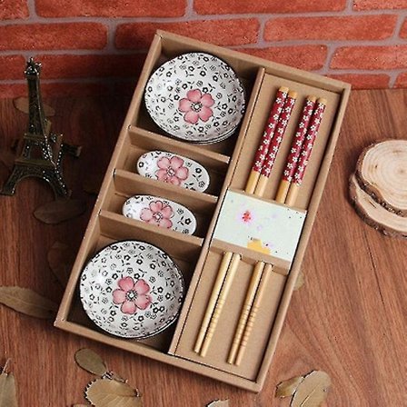 Sushi-setti: Matot, Kulhot ja Lautasia