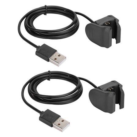 2 stk. opladerdatakabel opladningsklemme tilbehør til XIAOMI MI Band 4