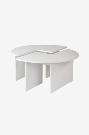 Homitis - Salongbord Moira - Hvit - Sofabord - Fra Homeroom