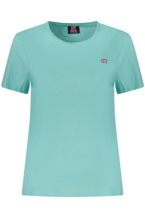 Norway 1963 T-shirt Maniche Corte Donna Azzurro