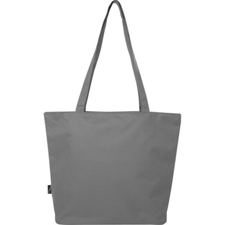 Panama Recycled Zipped 20L Tote Bag One Size Grå