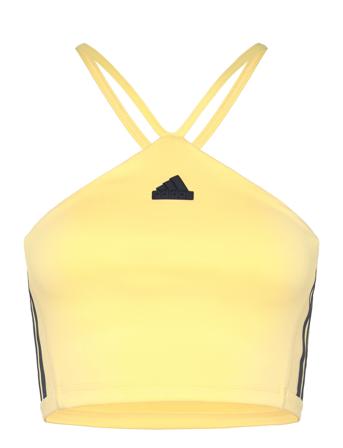 Tiro Cut 3 Stripes Summer Triangle Top Sport Women Sport Clothing Sports Tops & T-shirts Sport Tank Tops Yellow Adidas Sportswear