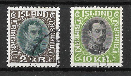 Island 1931 - AFA 165-166 - Stemplet