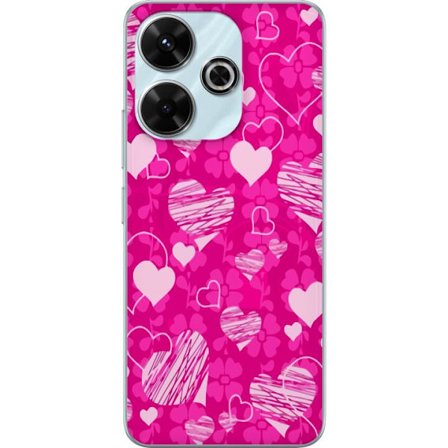 Yhteensopiva Puhelinkuori Xiaomi Xiaomi Redmi 13 PopSydänKuviointi